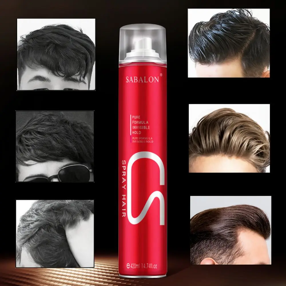 For Sabalon Long Lasting Firm Hold Styling Mist Professional Volumizer Quick Dry Non Greasy Unisex Hair