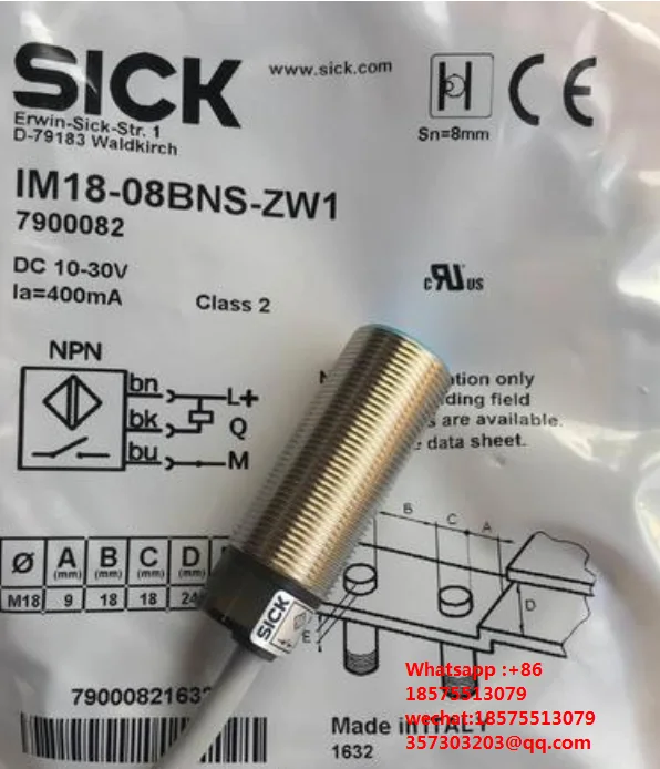 For SICK IM18-08BNS-ZW1 Sensor New And Unopened