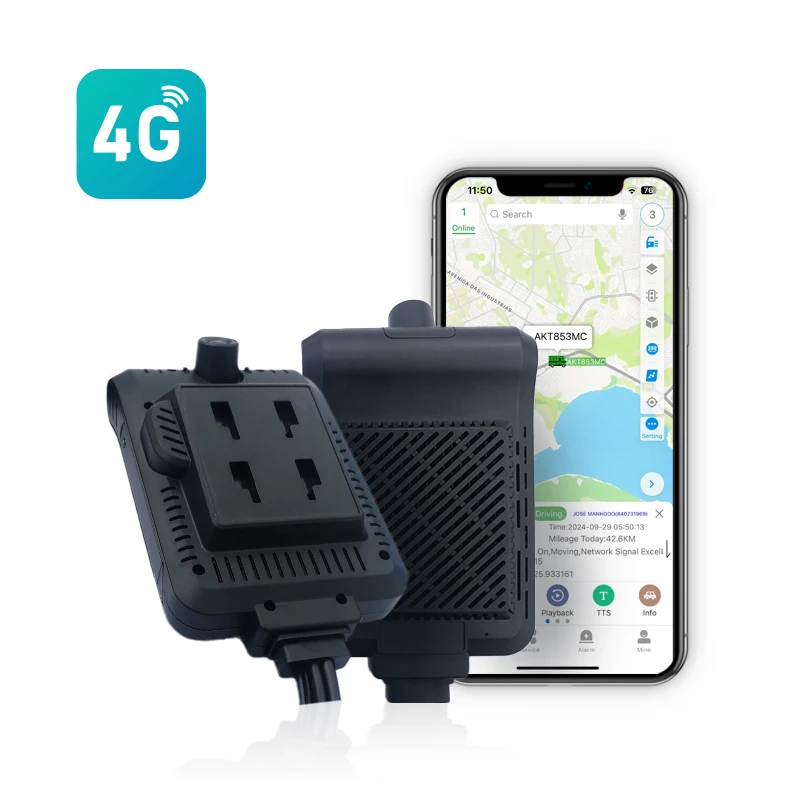 

W554 4GAI Alarm ADAS+DSM+BSD Blind Spot HD Driving Recorder GPS Positioning Fence Alarm Fleet Management Expandable 4-way