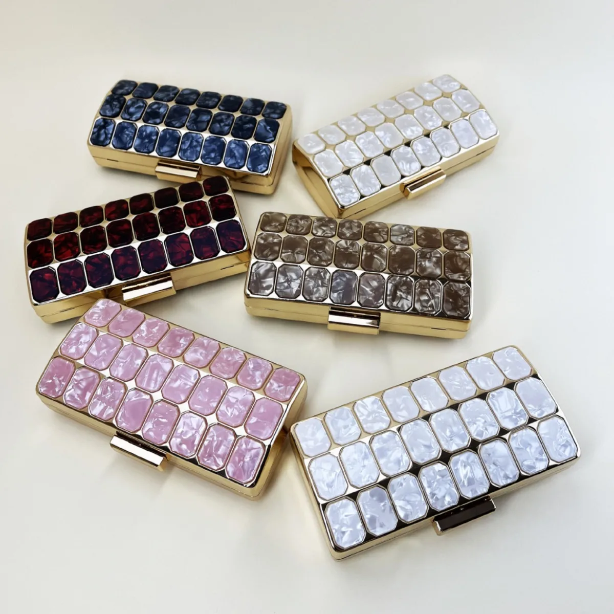 Evening Bags Rhinestones Clutch Purses for Women Chain Shoulder Bags Sparkly Evening Bags for Cocktail Prom Party Banquet Bags