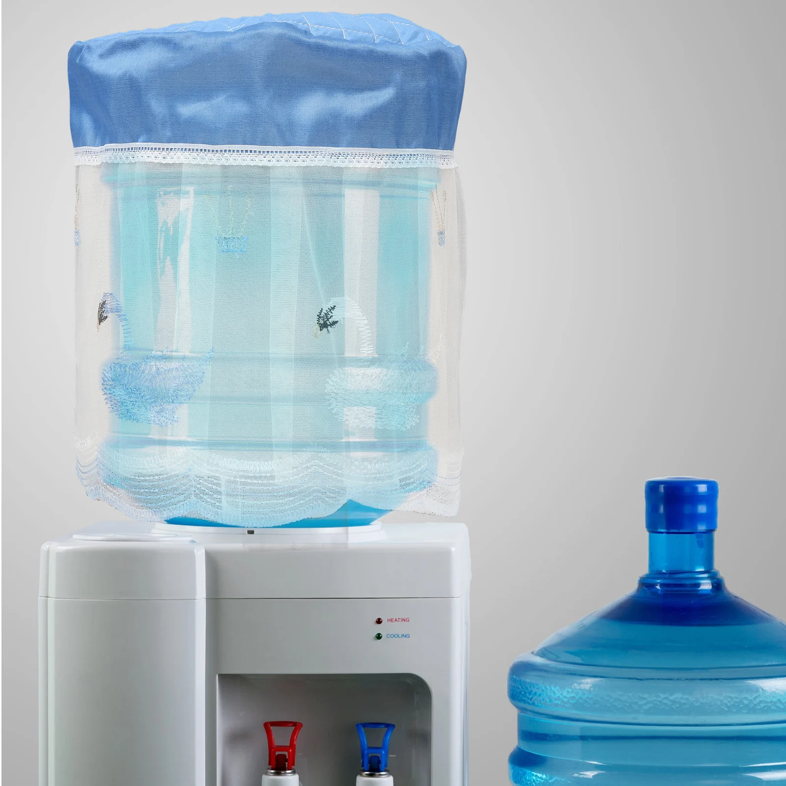 

1Set Water Jug Cover Stylish Protective Sleeve for Dispenser Bucket Washable Fade Resistant Elegant Design Suitable Living Room