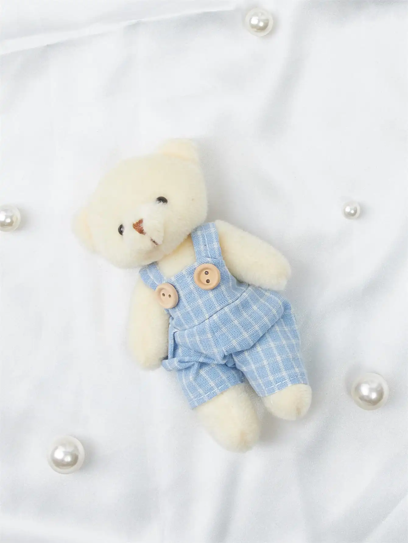 Apron Bear Style Pet Dog Toy Plush Toy Dog Supplies Suitable For All Small Dogs Pet Toys Fun Durable Chewing Teeth