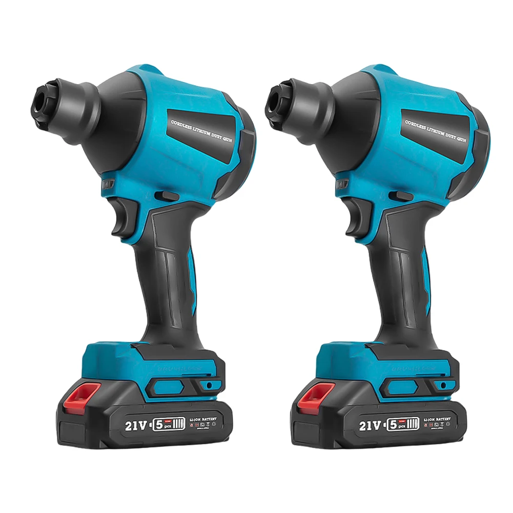 Soffiatore ad alta velocità spazzolato senza fili 1600W gonfiatore elettrico al litio ricaricabile spolveratore detergente per polvere per batteria Makita 18V