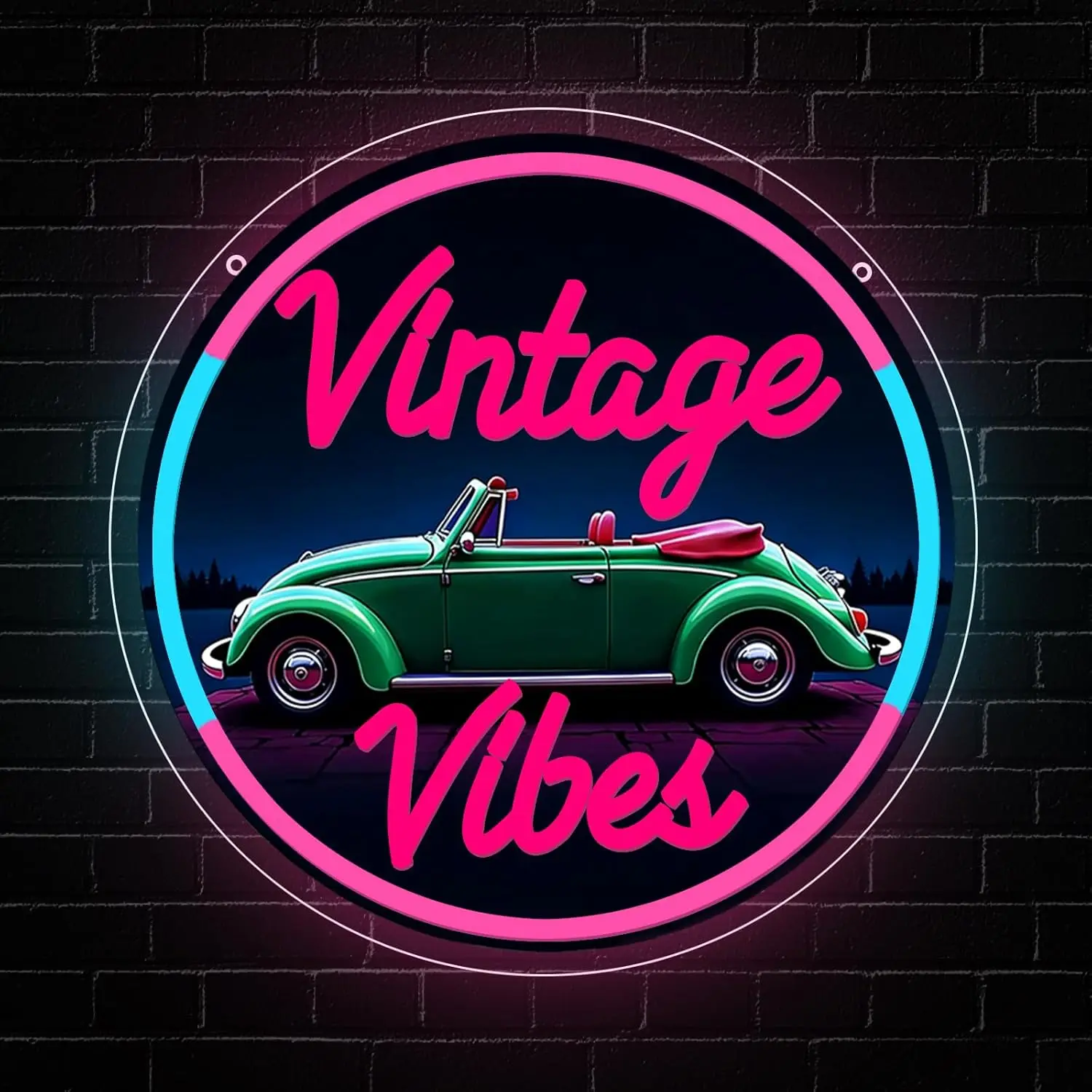 

Неоновая вывеска в винтажном стиле, настенный светильник, USB LED неоновая лампа для игровой комнаты, гаража, вечеринки, бара, спальни, декоративный подарок, ночник