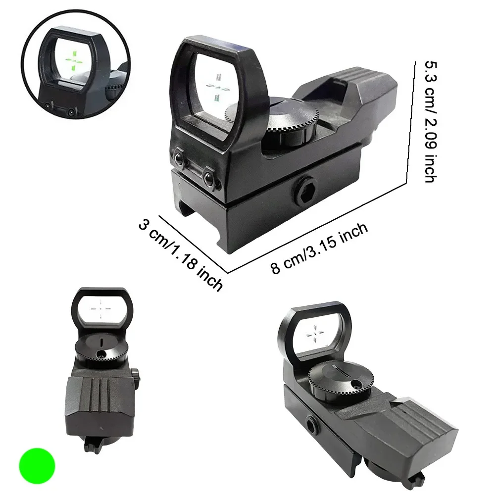 Vierpunkt-Zeigszubehör, grünes Licht, 4-Punkt-Kreuz, grünes Licht, 4-Punkt-Spielzeug, Wasserstrahlpistole, Zubehör