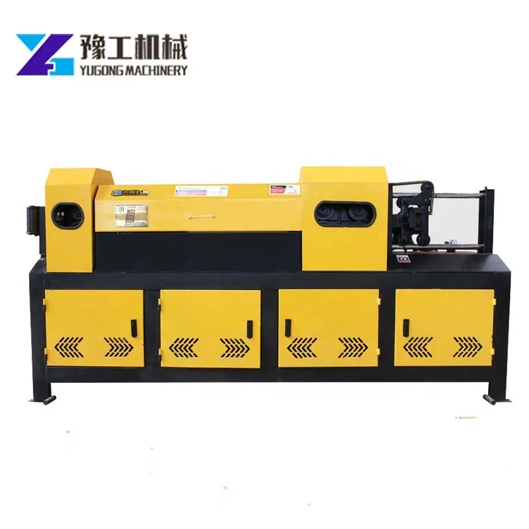 YG Hydraulic Steel Straightener Steel Coil Straightening And Cutting Machine Rebar Copper Pipe Straightening And Cutting Machine