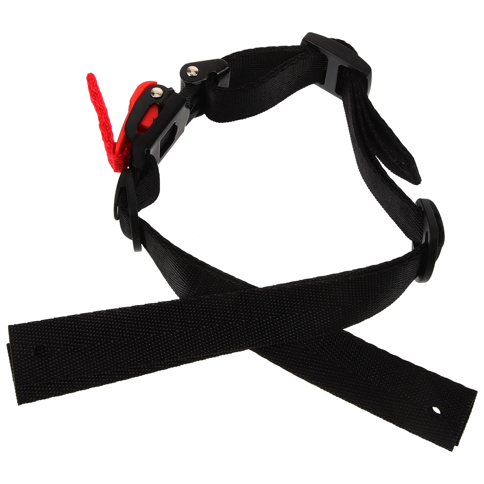 Hard Hat Chin Strap Liner Football Universal Replacement Adjustable Belt Straps Black