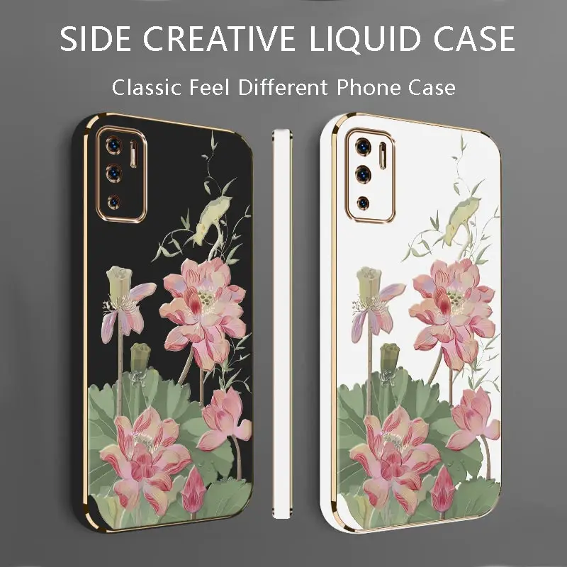 ملاحظة 10 الصيف لوتس سوار تصفيح جراب هاتف ل Xiaomi Redmi ملاحظة 11 11Tpro 9 8T 11S 9Pro 12pro 10S 10T 11T 11SE 9T غطاء