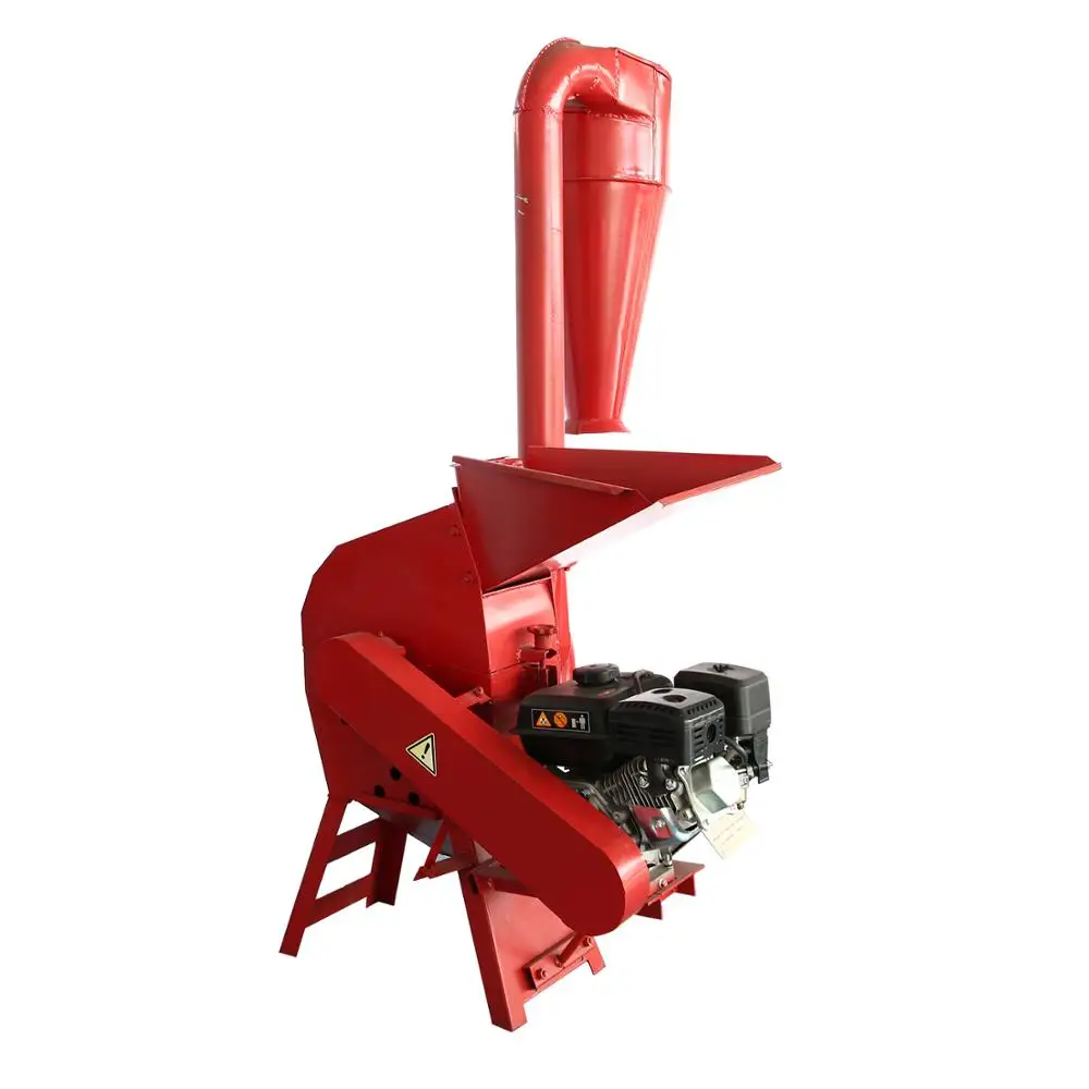 CF198A  CF198B Gasoline electric Animal Feed Grain Crusher Corn Stalk Hammer Mill