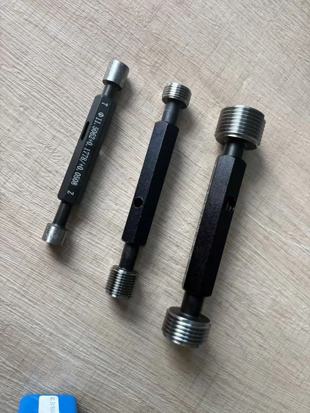2B 3/4 13/16 7/8 15/16 1''-- 1''1/16 1''1/8 1''3/16 UN/UNC/UNF/UNS/UNEF America Standard Fine Thread Plug Gauge Measuretool