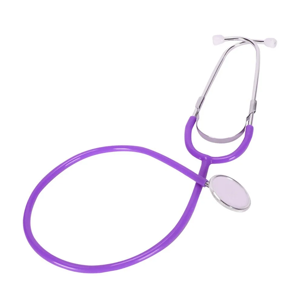 マルチカラー聴診器おもちゃ 家族親子ゲーム DIY プラスチック聴診器アクセサリー ごっこ遊びお医者さんおもちゃ プラスチック