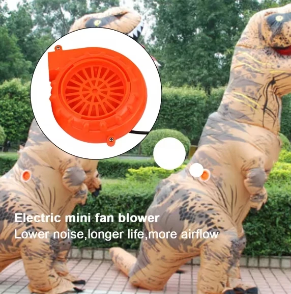 ชุดเป่าลมพลาสติกอุปกรณ์เสริมสำหรับไดโนเสาร์ T-Rex ชุดเป่าลม