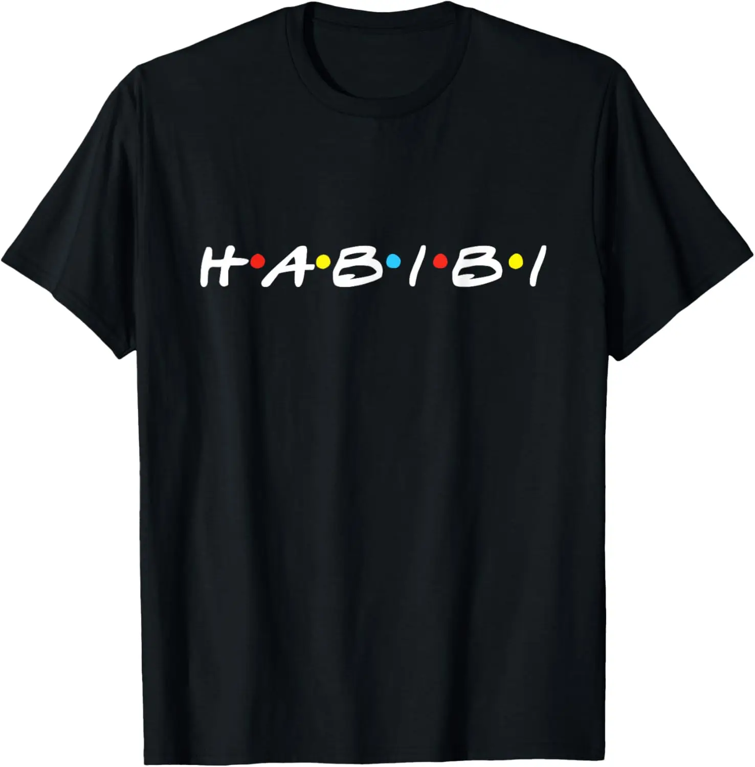Habibi Funny Arabic Halal Meme Iconic Saying for Arab Friend T-Shirt Unisex Summer Streetwear Tops Casual Camiseta