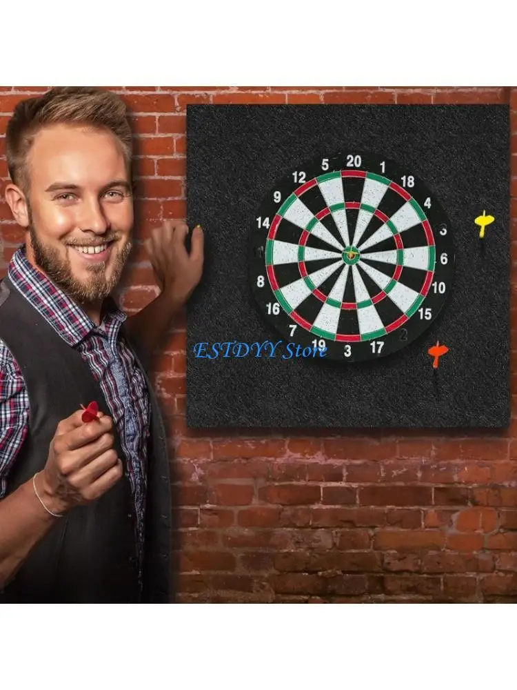 G6DE Wall Tiles Cork Flight Board Backer Dartboard Surround Accessories Enduring