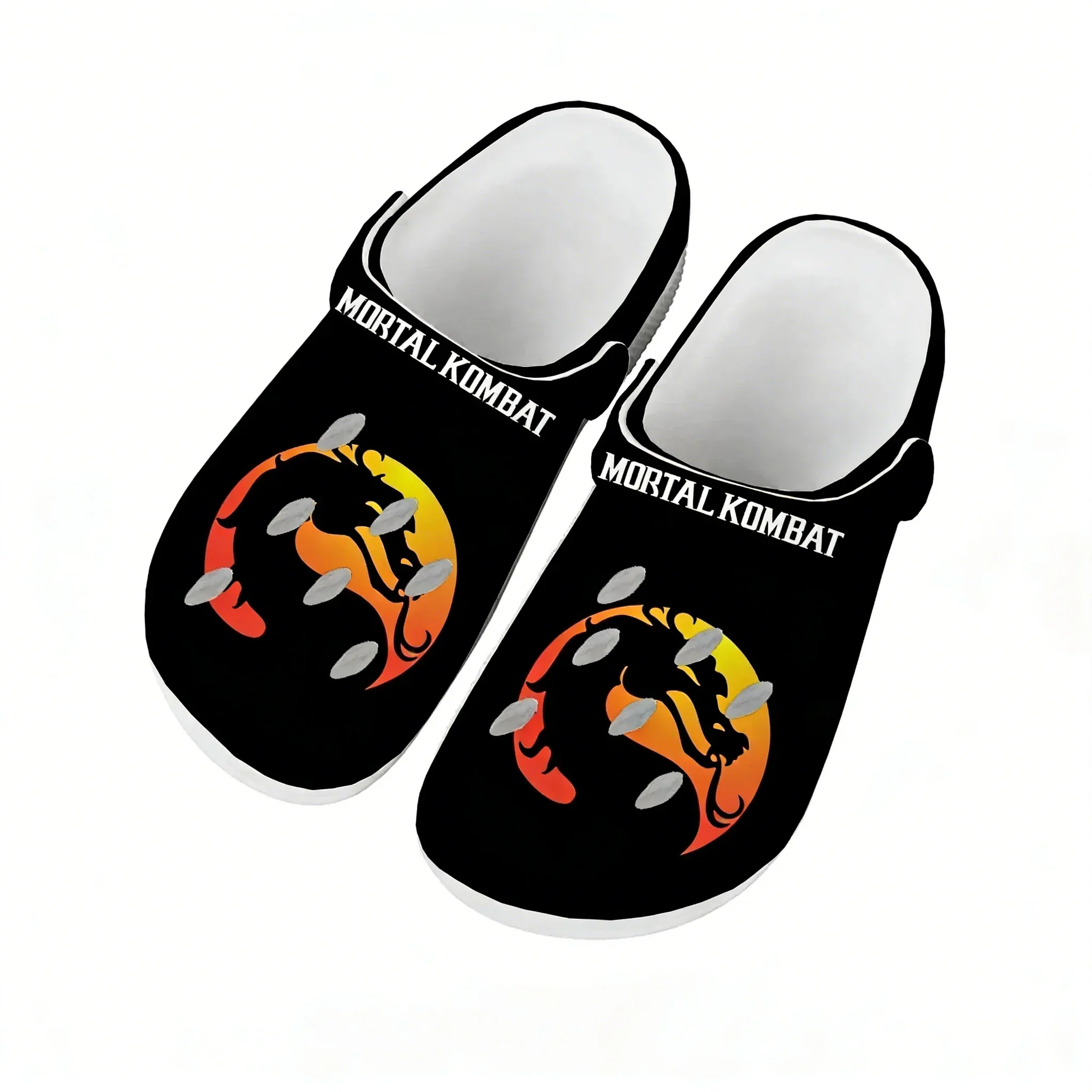 Mortal Kombat Water Shoes Men Women Teenager Comfortable Home Garden Clogs Custom Sandals Beach Breathable Hole Slippers