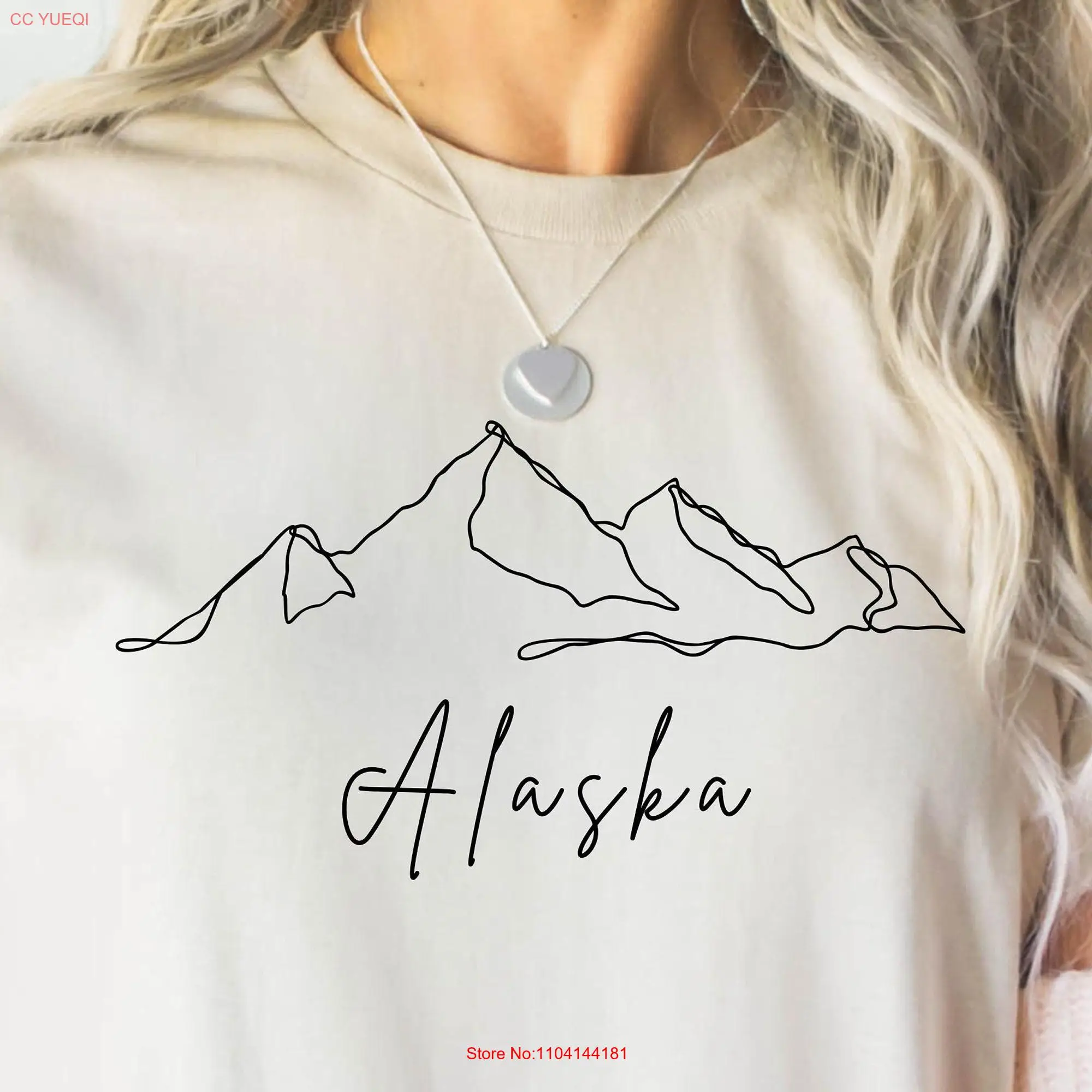 National Park T Shirt Hiking Alaska Take Me To the Mountains Leave Road Trails Plus Sizes too long or short sleeves