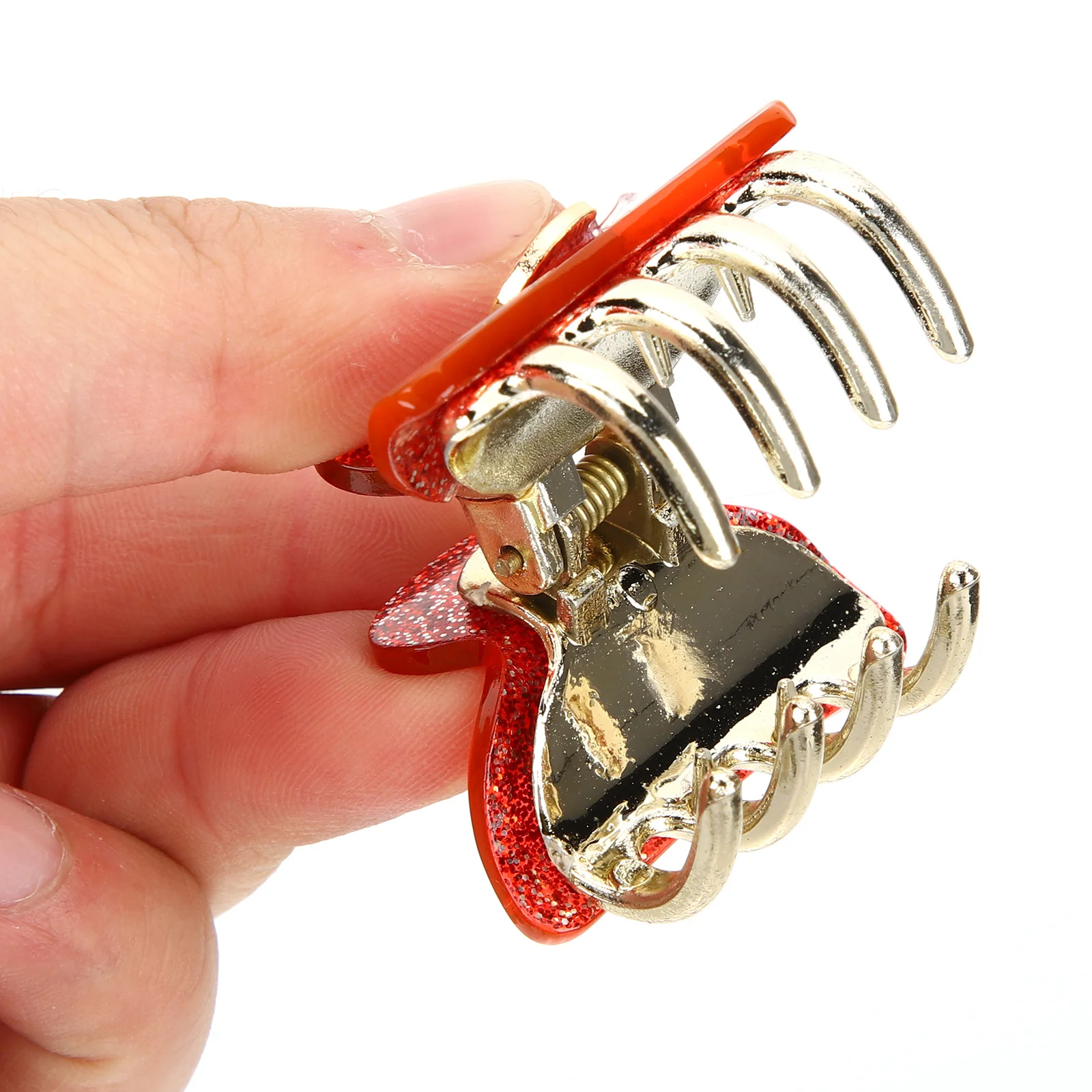 

Holiday Shark Clip Headdress Christmas Claw Clips Hairpin Accessories for Women Women's