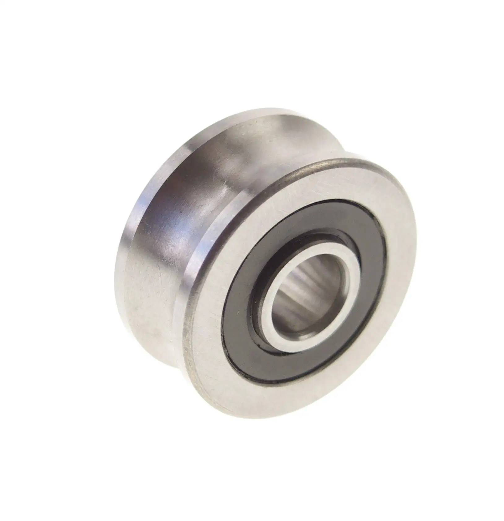 

16*48*21mm U Groove width 16.5mm stainless Guide Pulley Sheave Rail Bearing