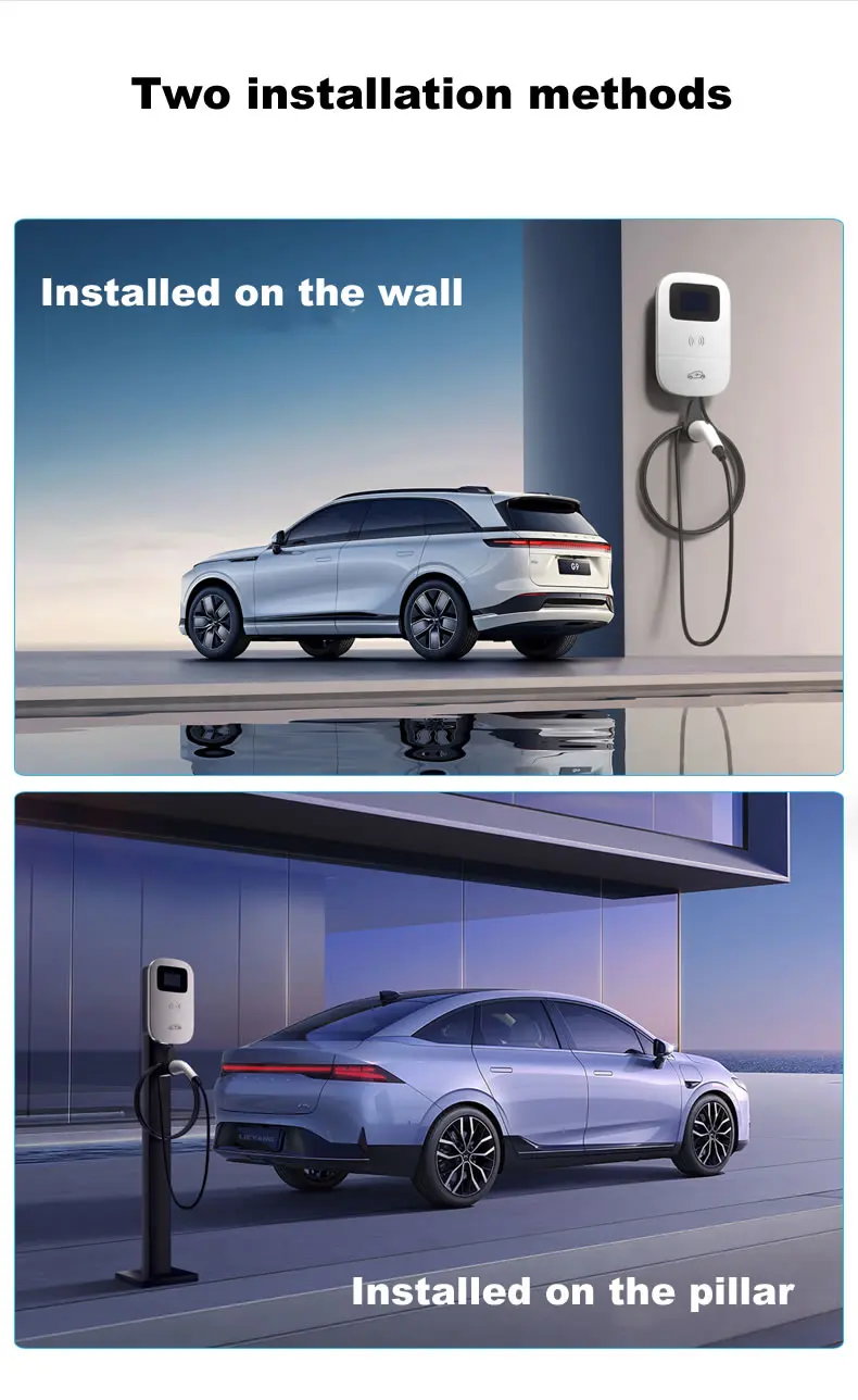 JIGU Smart Life Tuya APP 7kW Elektrofahrzeug-Ladestation Typ2 Typ1 GBT EV-Ladegerät Elektroauto-Ladegerät Wallbox 230V – Detail 6