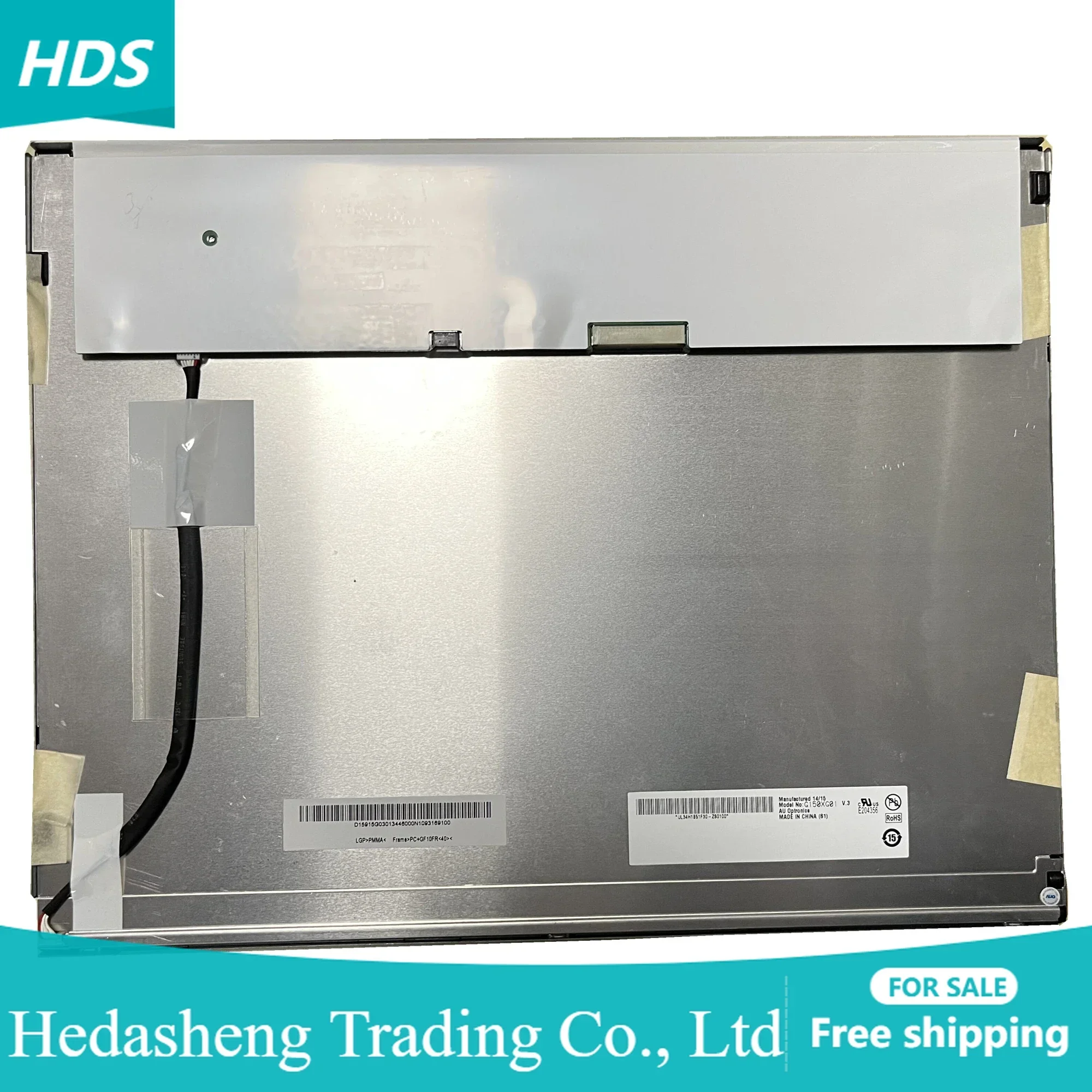 

G150XG01 V.3 Grade:A+ 15.0''inch 1024*768 for Industrial Equipment DISPLAY Panel LCD Screen