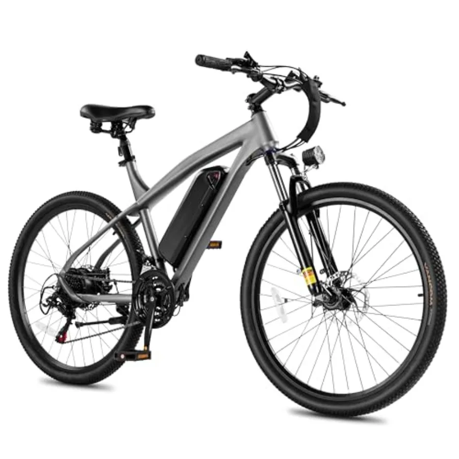 

Race 21-Speed Electric Bike for Adults, Peak 750/1200W, 26''/27.5 Ebike, 22/28MPH, 50/55Miles Commuting Mountain Electric Bicyc
