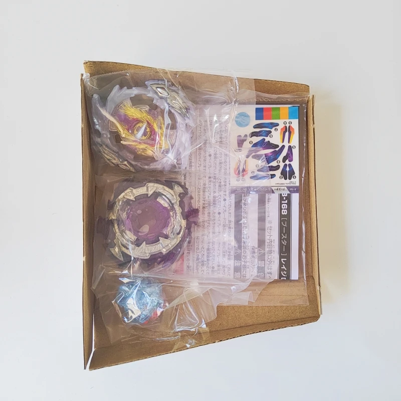 Takara TOMY beyscollector Super King B-168 Furious Holy Gun Overlord Blast Metal Fusion Battle Gyro Top Toy for Child\'s Gift