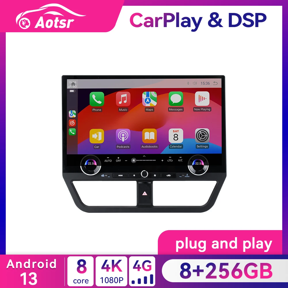 

19.8" Android 13.0 Car Stereo for Toyota Land Cruiser 200 LC200 2008-2021 Wireless CarPlay & Android Auto QLED GPS Navigation