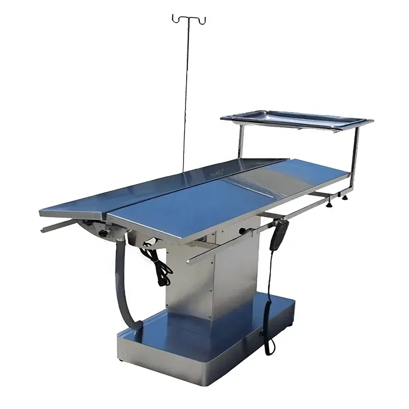 AMSYT-03 Hot Selling Animal Use Pet Treatment Medical Examination Table Movable Veterinary Surgery Table for Animal Use