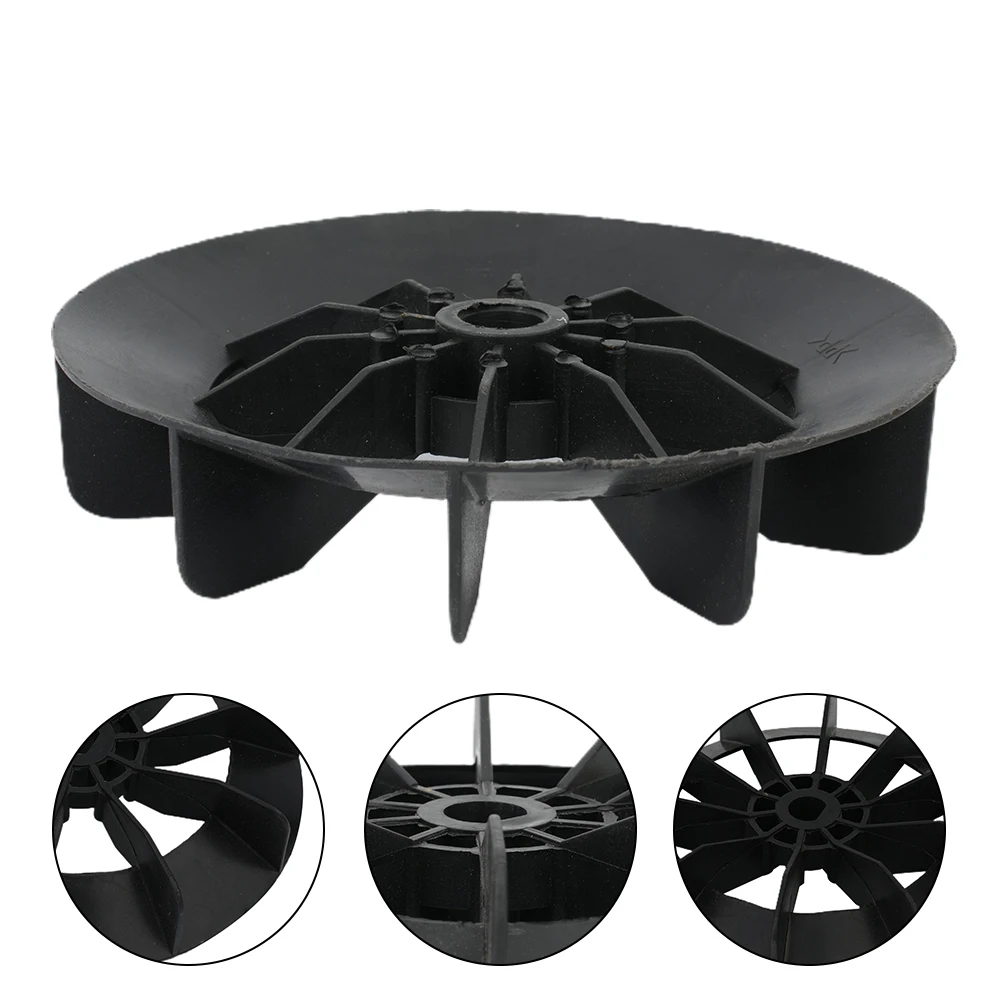 Blade Air Compressor Fan Plastic D Type Hole Direct-on-Line Motor 14mm Shaft 150mm Outer Diameter Light Weight