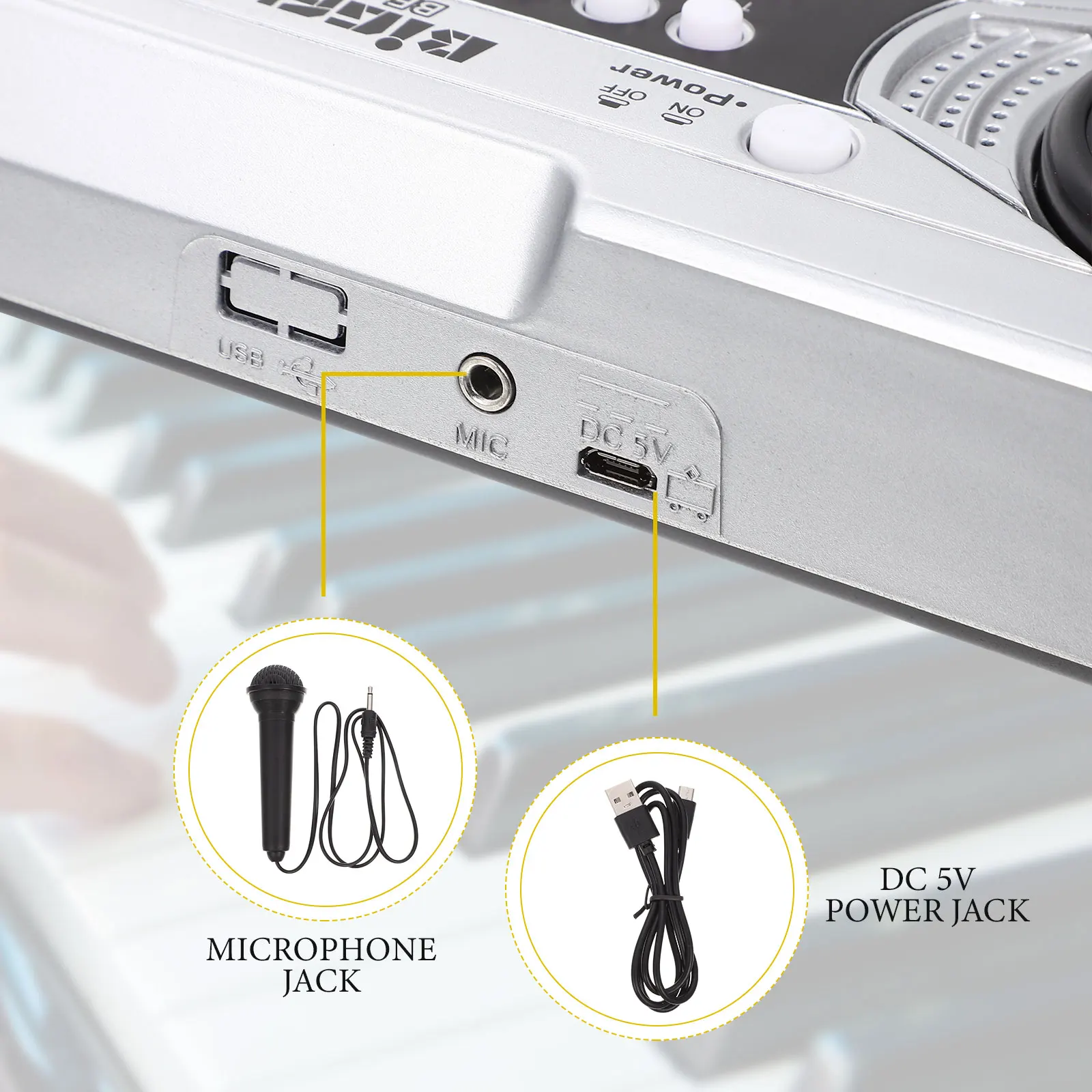 

Electronic Organ Toys Educational for Kids Toddler Musical Instruments Gift Baby Plastic