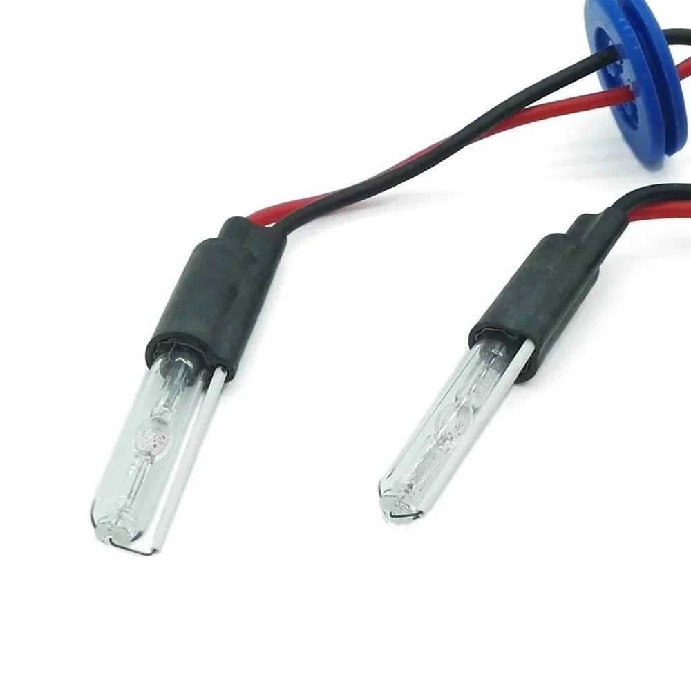 35W HID Xenon Light Bulb Auto Car Headlight Lamp Replacement 4300k 6000k 8000k HID Projector Lens 2 pcs
