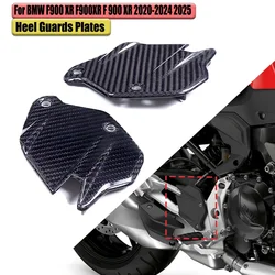 For BMW F900 XR F900XRF 900 XR 2020-2024 2025 3K Pure Carbon Fiber Motorcycles Heel Guards Plates Fairing Modified Accessories