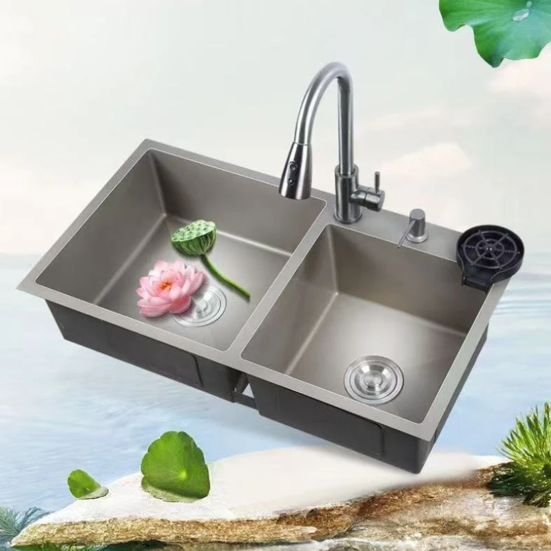 Thickened Kitchen Sinks Stainless Steel Multi-functional Kitchen Sinks Purpose Home Improvement Fregaderos De Cocina ZY40SC