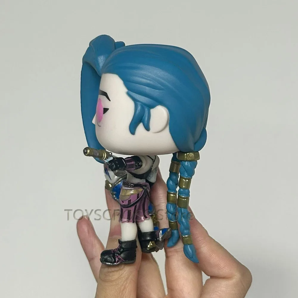 ألعاب Funko Pop Arcane League Lengends Jinx # 1602 لعبة شخصيات الحركة من الفينيل هدايا للأطفال مجموعة الدمى