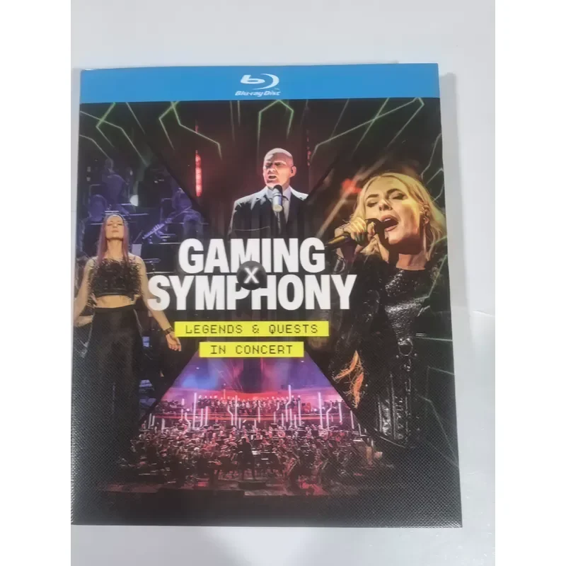 Blu-ray Disc Gaming X Symphony 2025 Denmark Concert Live Performance High Definition Video