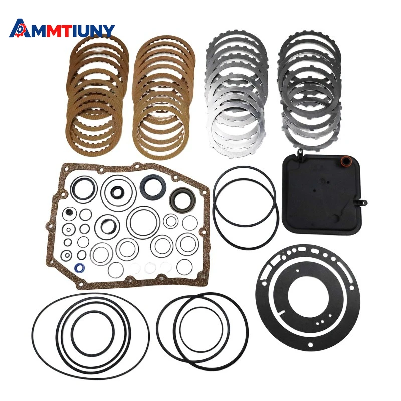 

Комплект для ремонта главного ремонта коробки передач 03-UP с прокладками, комплект фрикционных стальных пластин для Liberty Nitro Cherokee 2003-18 годов