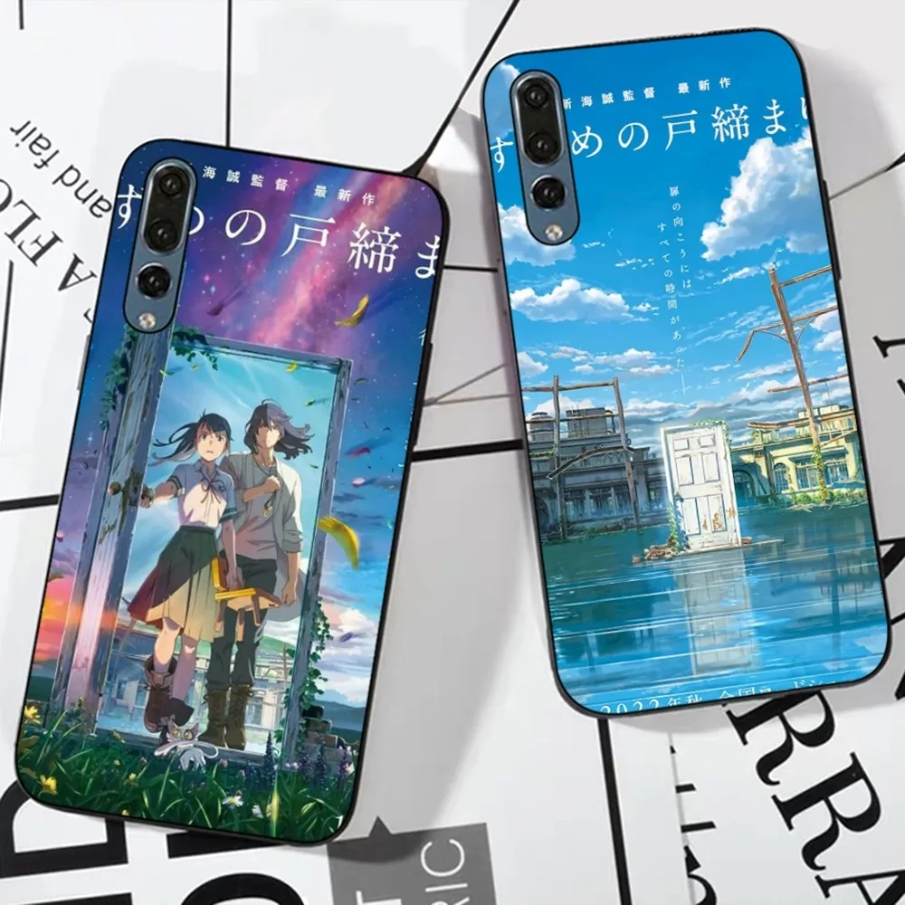 BiliBili S-Suzume No T-Tojimari Phone Case For Huawei P 8 9 10 20 30 40 50 Pro Lite Psmart Honor 10 Lite 70 Mate 20lite