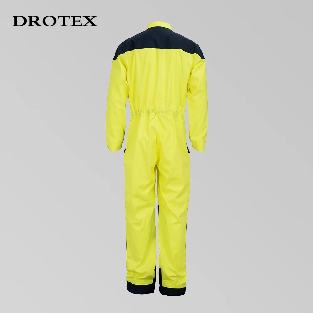 Men Fire Proof Petroleum Oil Field Safety Clothing XXXL Workwear Clothes Fire Rated Coverall Working Uniform For Engineer