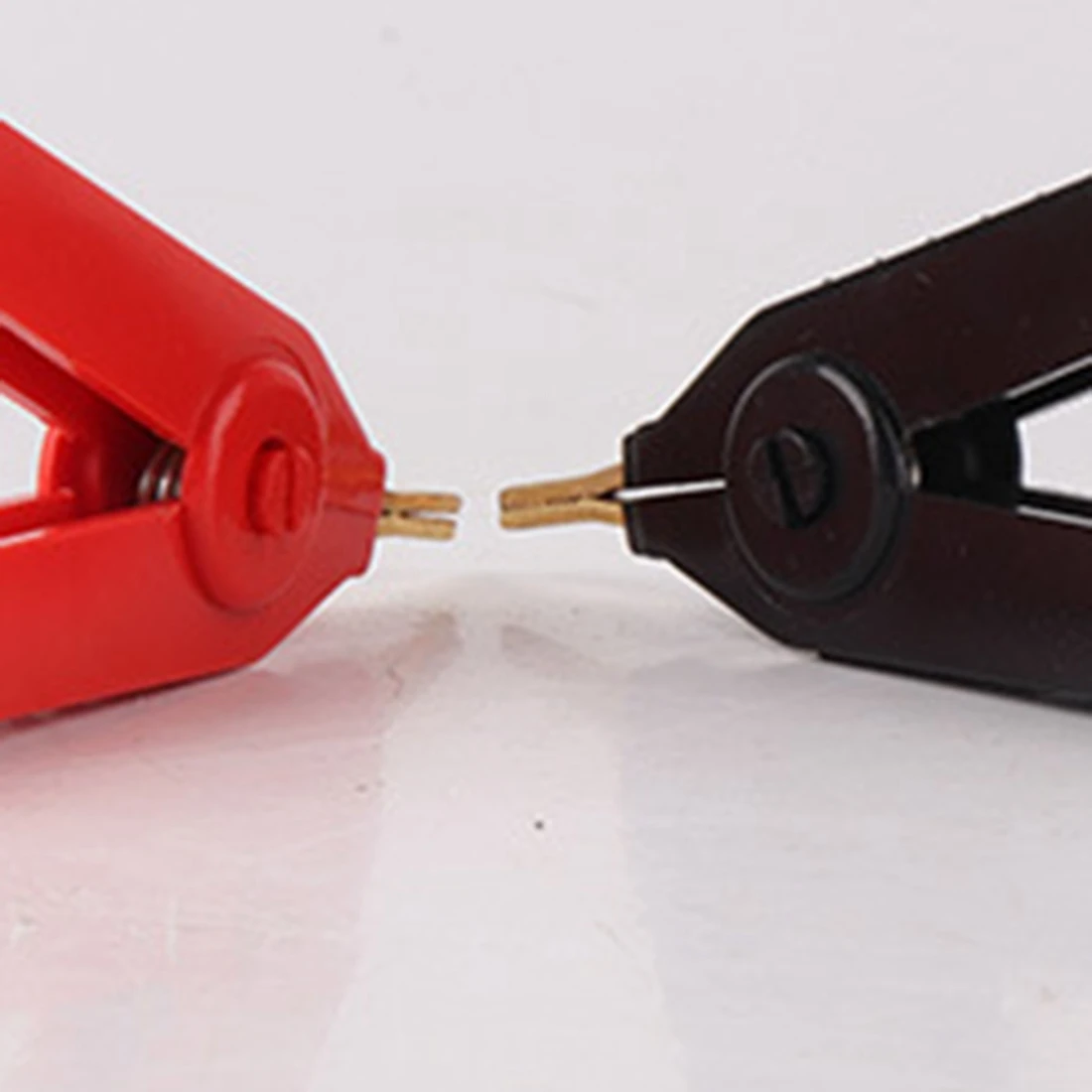 3 قطعة 90 مللي متر 20A التمساح كليب النحاس التمساح كلفن النحاس مطلية بالذهب كليب-ABXK