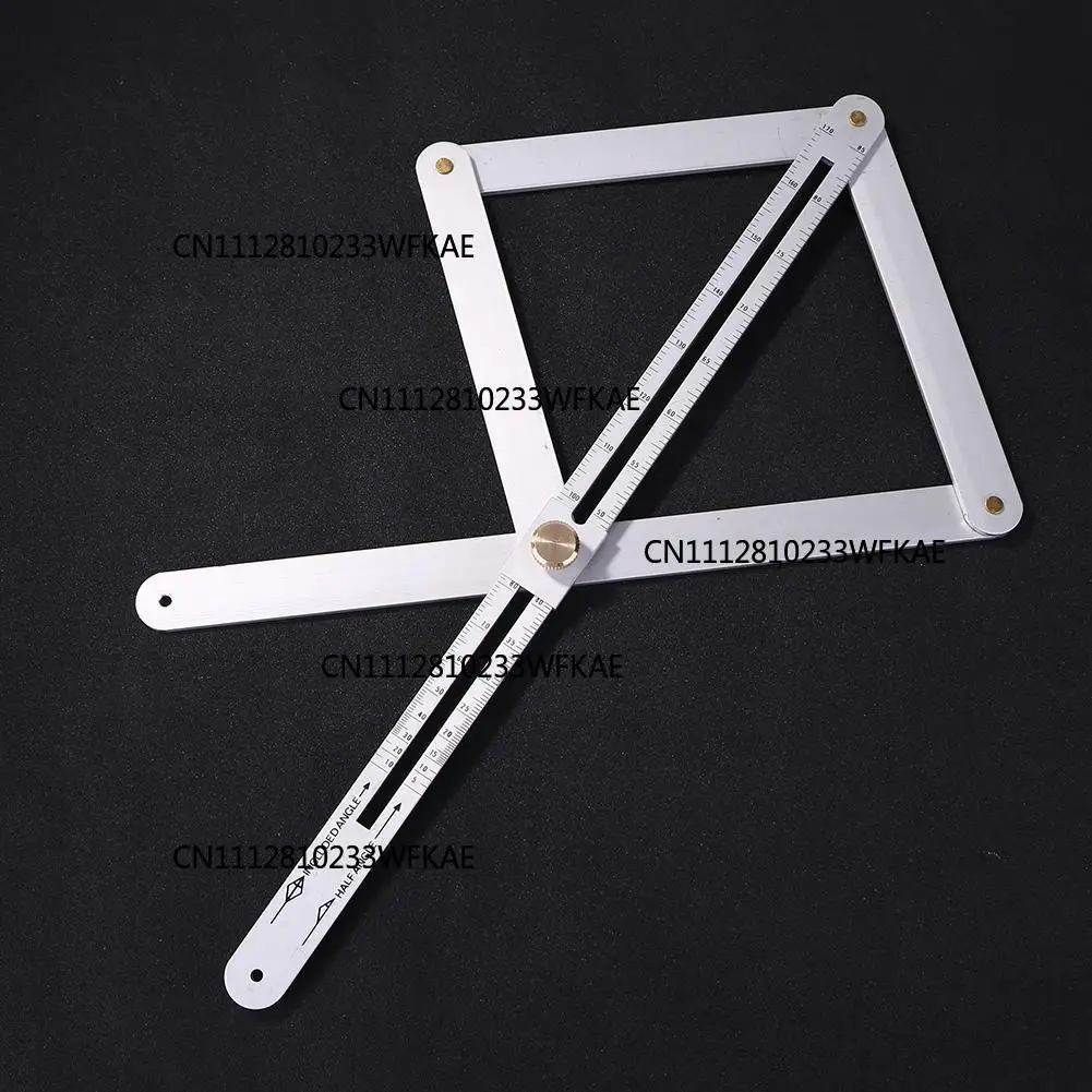 Thickened trimming decoration Woodworking doors and windows Yin and Yang corners Ceiling Angle ruler Multifunctional protractor