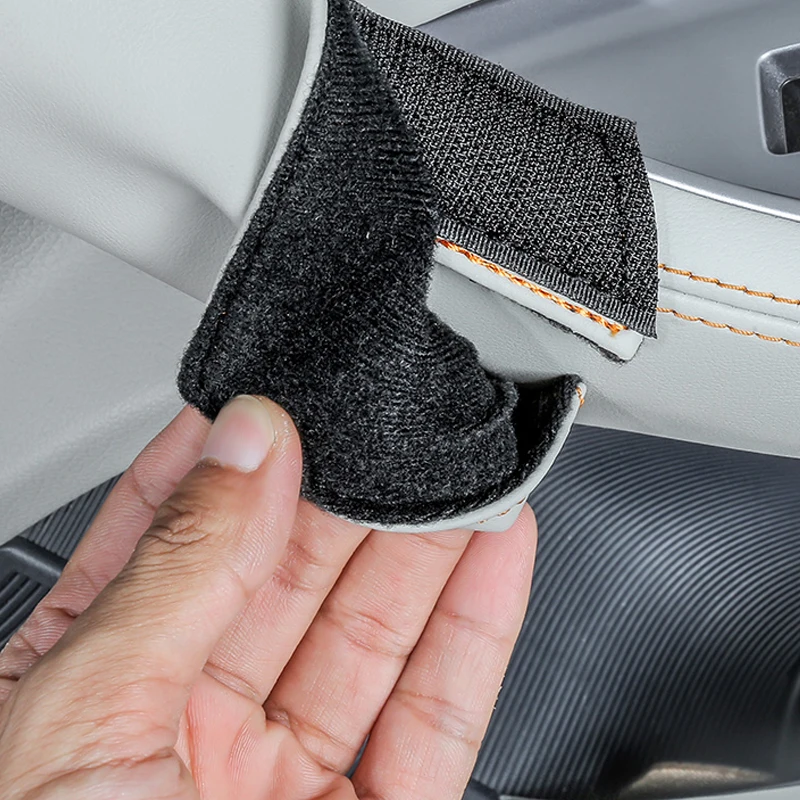 Door Handle Protective Cover Door Handle Protective Leather Cover Modified Accessories For Byd Song Plus