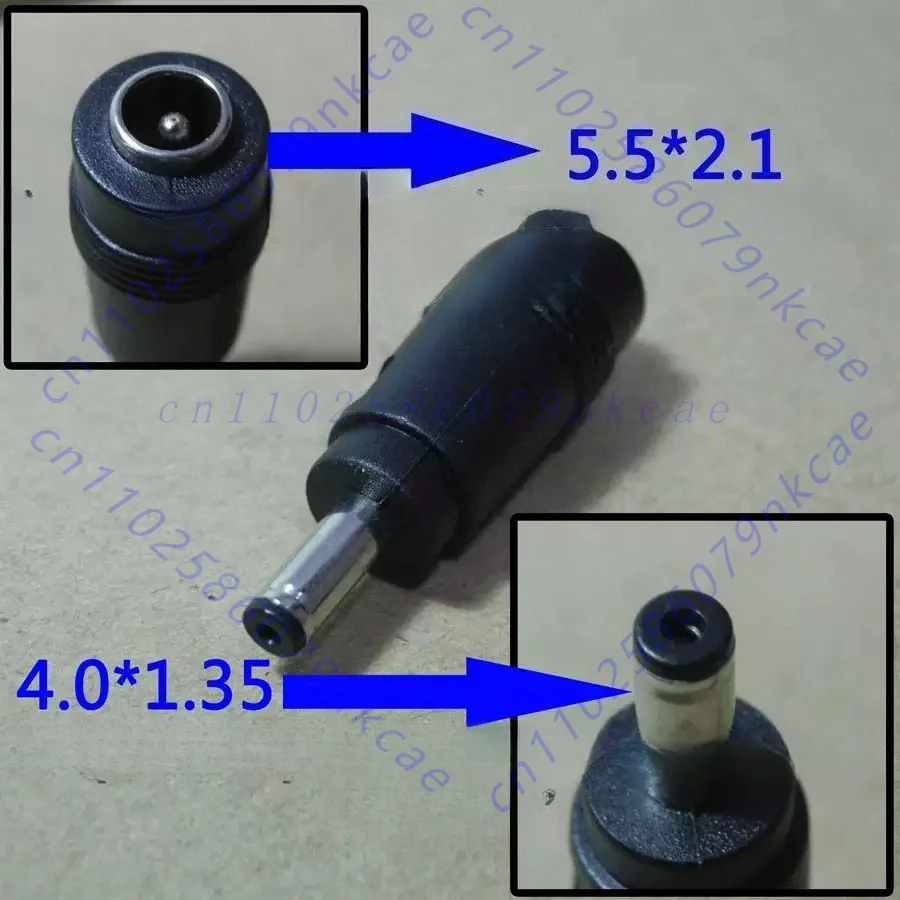 For ASUS DC power plug 5.5 * 2.1mm female to 4.0 * 1.35mm male, adapter