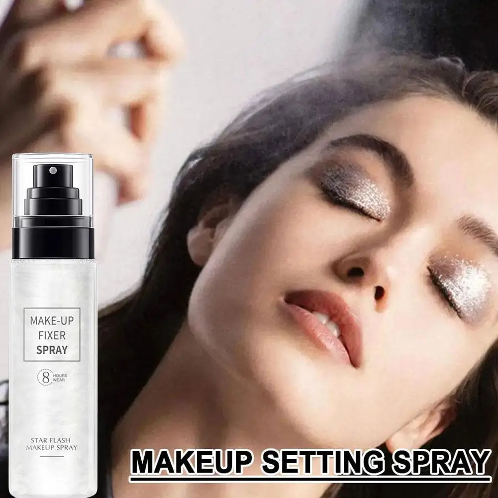 Makeup Setting Spray Moisturizing Hydrate Lasting Make Matte Control Refreshing Cosmetics Oil Fixer Quick Face Up Natural B G2R9