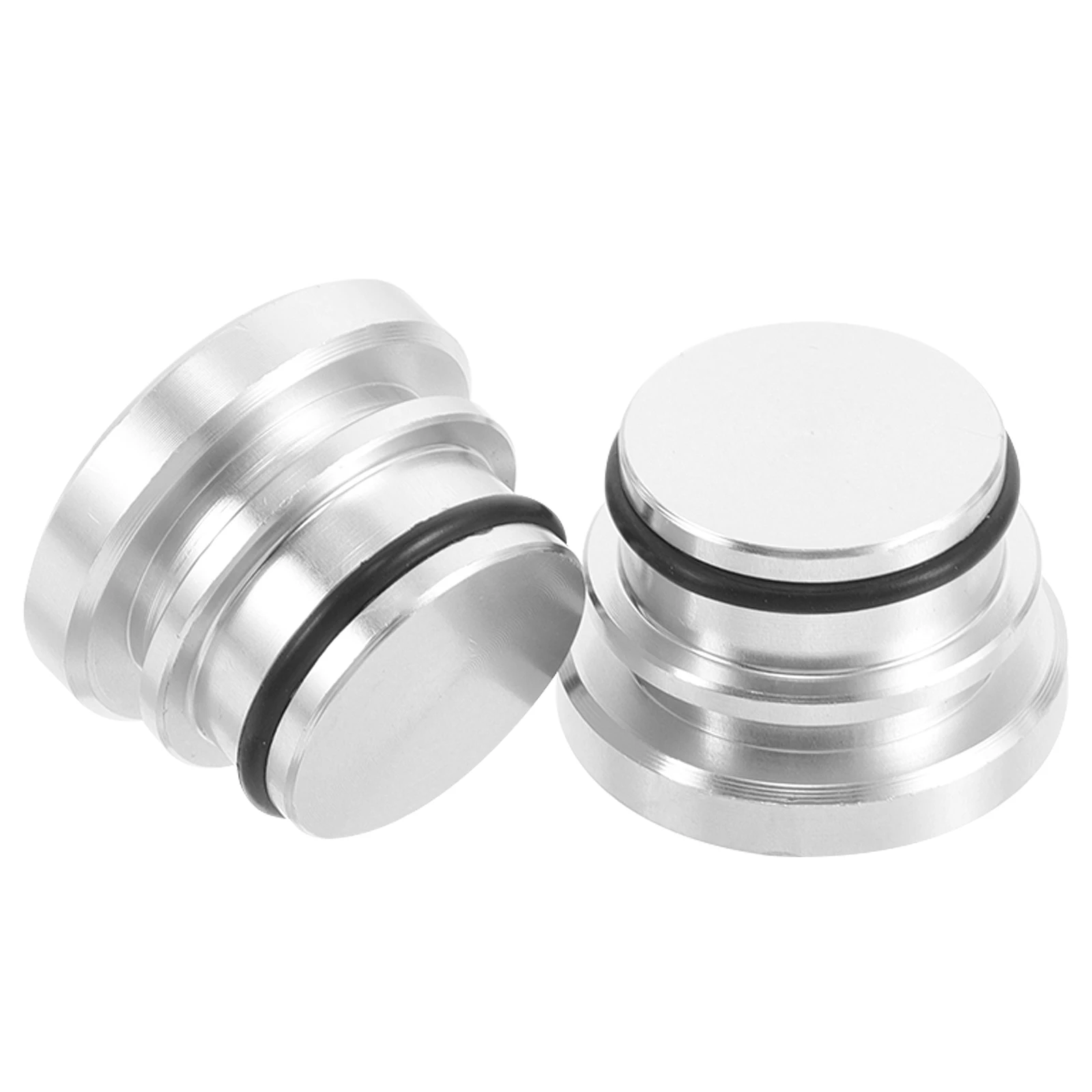 

Car Cigarette Lighter Cover Plug Billet Dustproof Plugs Silver Alloy Accesories Outlet Covers