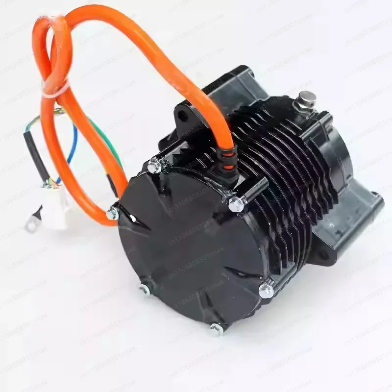 ybj120 1500W/2000W Mid-Mounted Brushless DC Gear Motor for Off-Road Motorcycle Modification