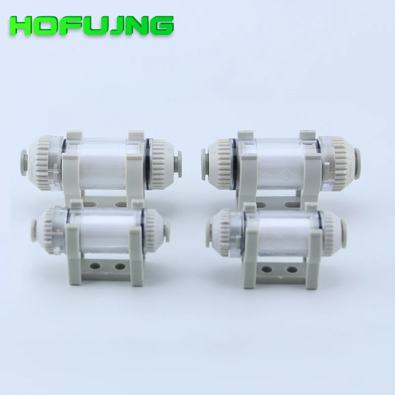 ZFC Pipeline Pneumatic Vacuum Filter In Line Removable Fiber Element For Air Suction Cup AZFC100 AZFC200 ZFC100-06B ZFC200-08B