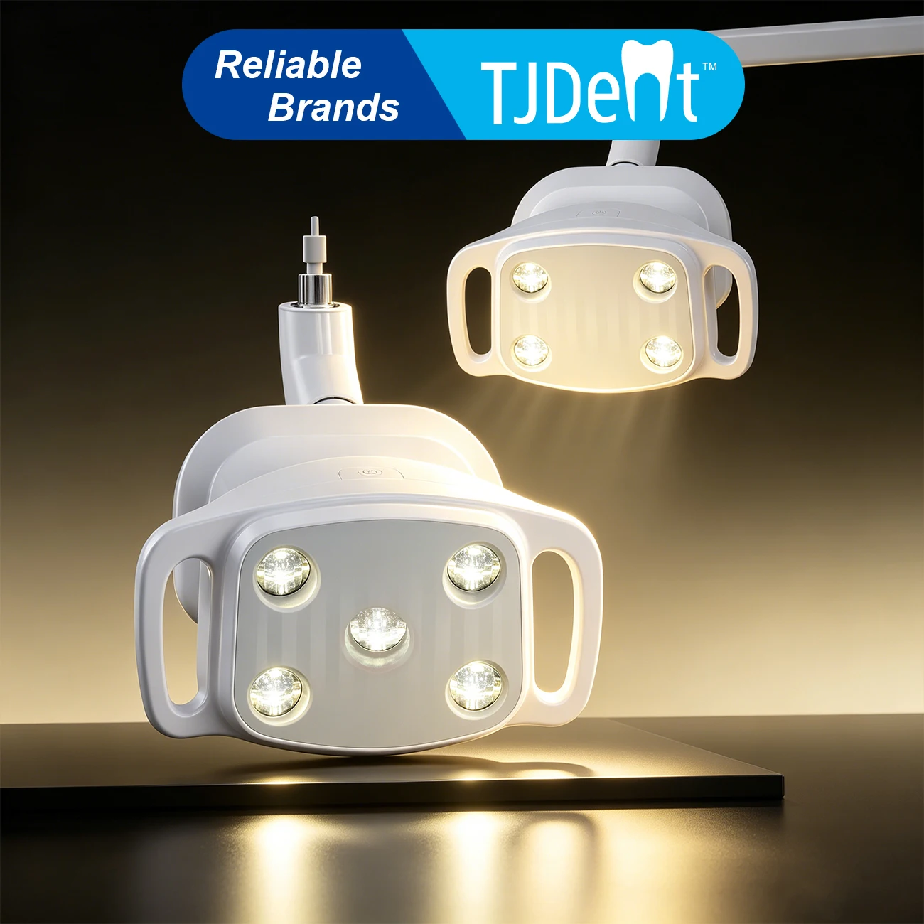 

Стоматологическая LED-лампа TJDent для кресла стоматолога, хирургический светильник, бестеневая лампа, медицинские инструменты, аксессуары для отбеливания зубов