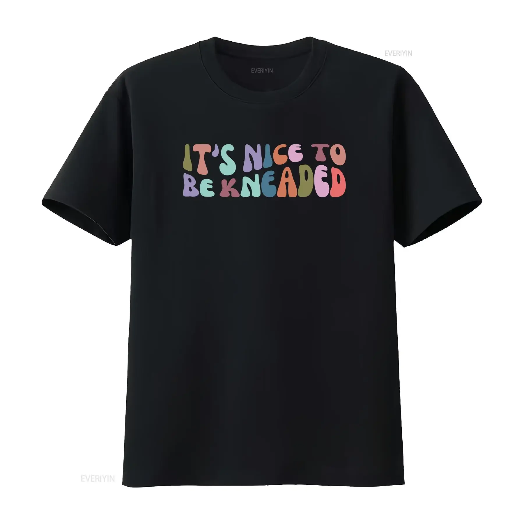 Funny Massage TherapisT T Shirt Therapy It's Nice To Be Kneaded Spa Lover  vintage Washed Slightly Casual Comfortable Soft