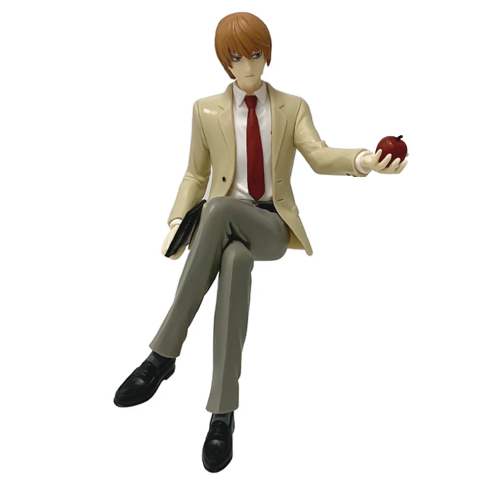 16CM Anime DEATH NOTE RYagami Light Noodle Stopper Figur Modell Desktop-Dekoration Hobby-Sammlerstück Weihnachts- und Geburtstagsgeschenk