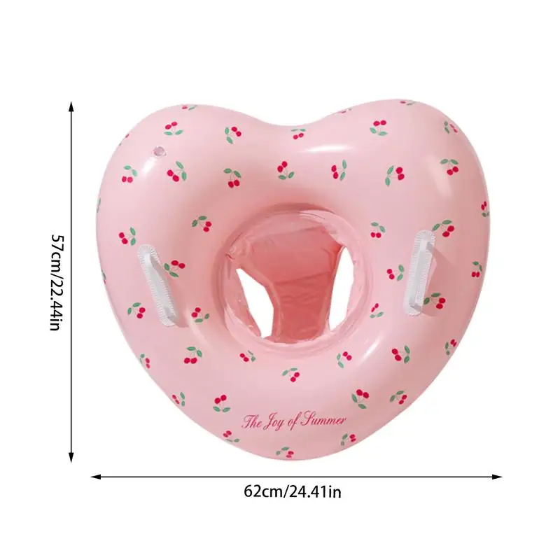 Anillo de piscina inflable con forma de corazón, tubos de piscina, suministros salvavidas de agua para playa, ducha, boda, compromiso nupcial, graduación